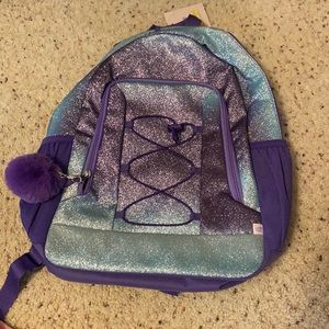 Girls sparkly backpack